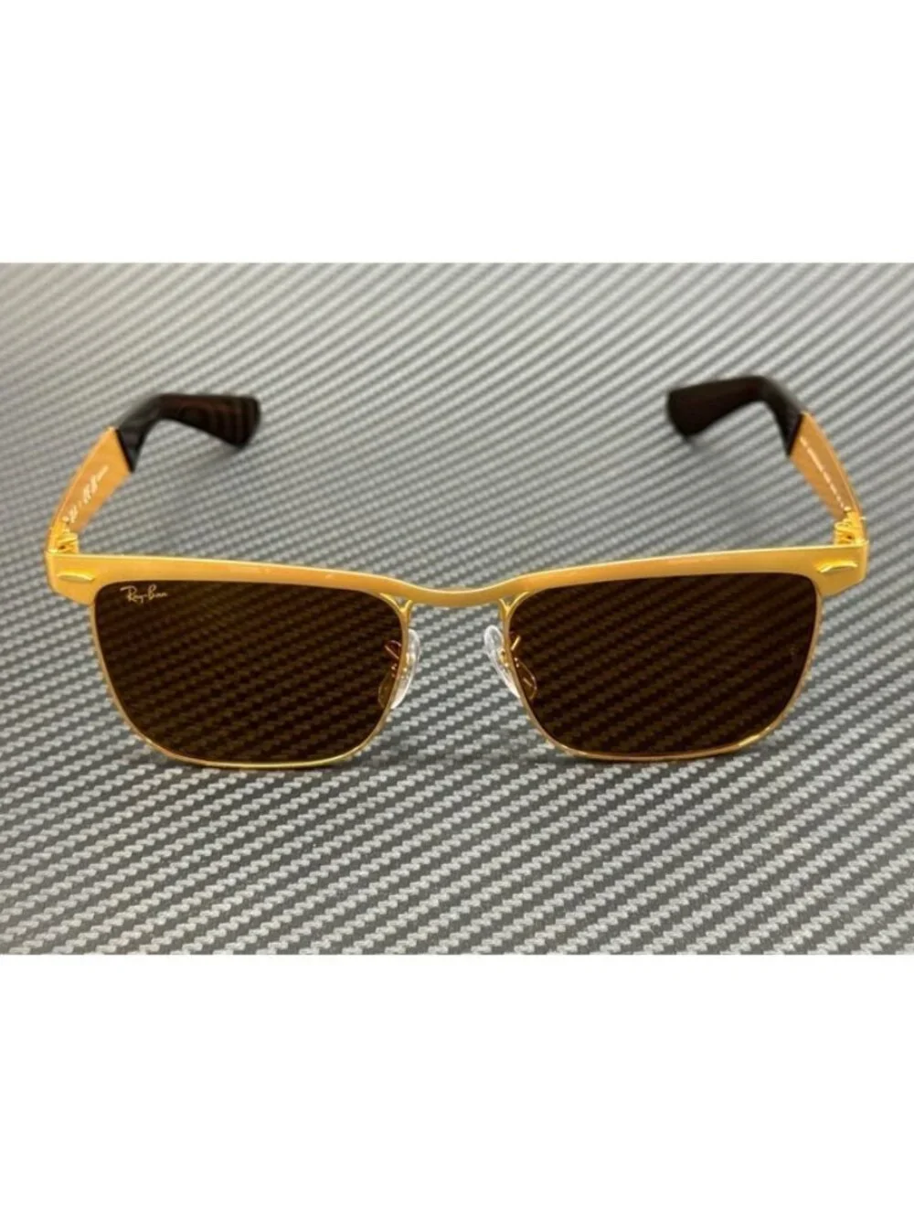 New Ray-Ban Men Legend Gold Sunglasses 56-18-145